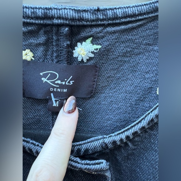 Rails Lido Jacket In Ash Black Floral - Picture 4 of 8